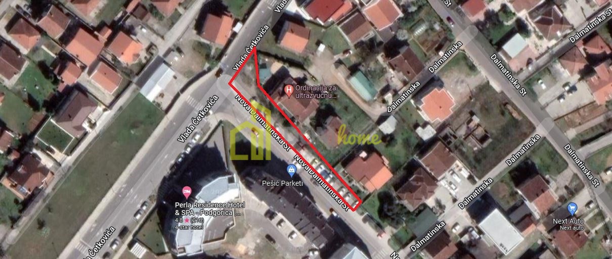 Plac 469m2, Dalmatinska